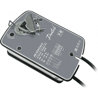 AR-05N24S-R Электропривод с возвратной пружиной для управления воздушными клапанами DASTECH 1.5 160 мм