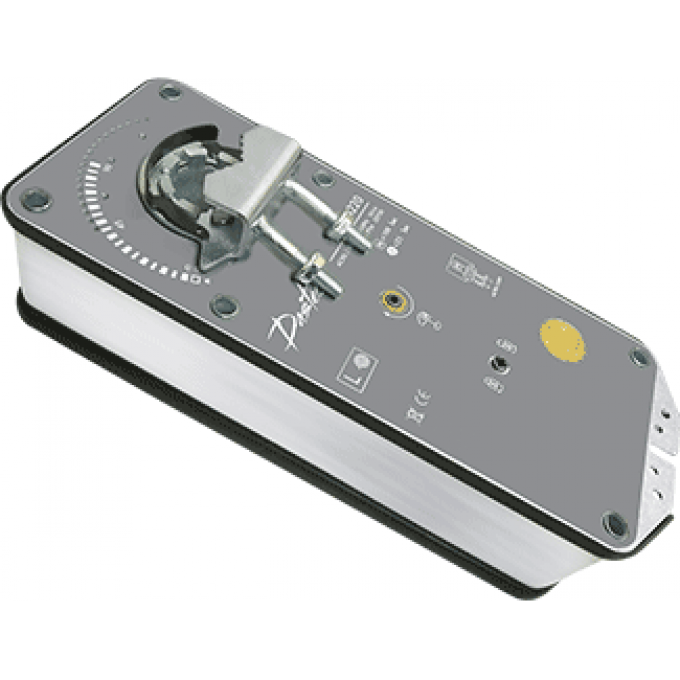 Электропривод с возвратной пружиной для управления воздушными клапанами DASTECH 2.5 180 мм AR-15N220