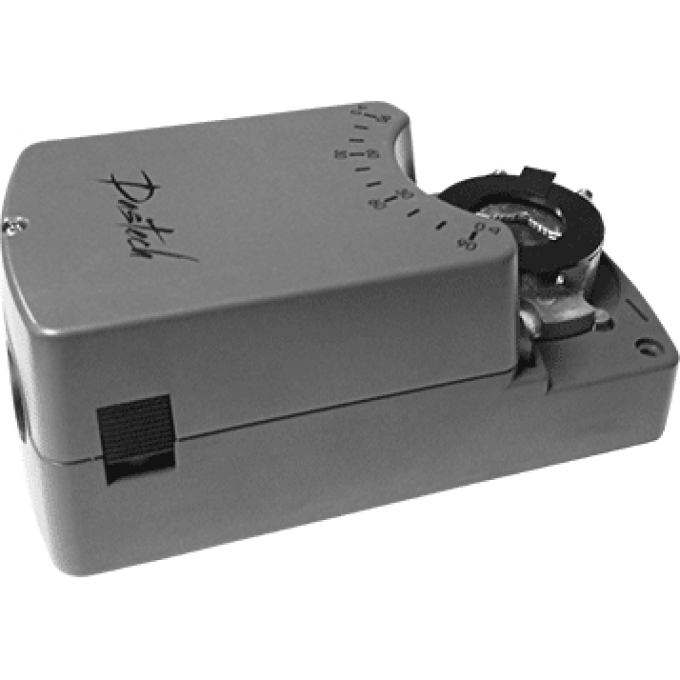 Электропривод реверс для воздушных заслонок без пружинного возврата DASTECH 1,3 180 мм DA-24N220-SR